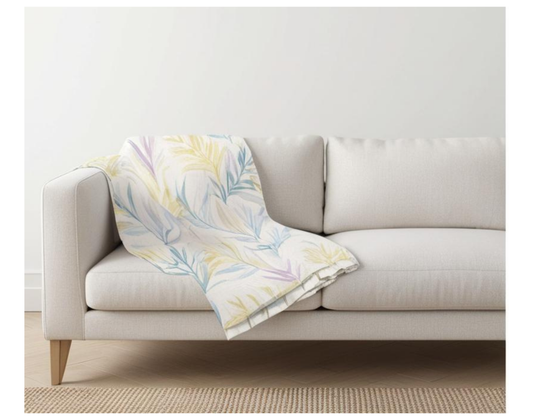 Soft Pastel Botanical Pattern