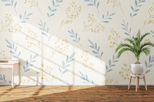Serene Pastel Floral Pattern