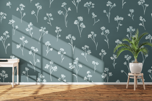 Serene Floral Accent pattern