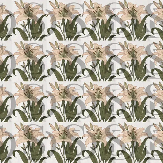 Luxe botanical leaf seamless pattern in dark green and gold tones