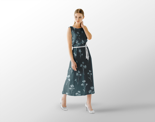 Serene Floral Accent pattern