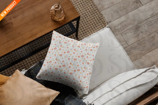 Vintage Blossom Pattern Fabric