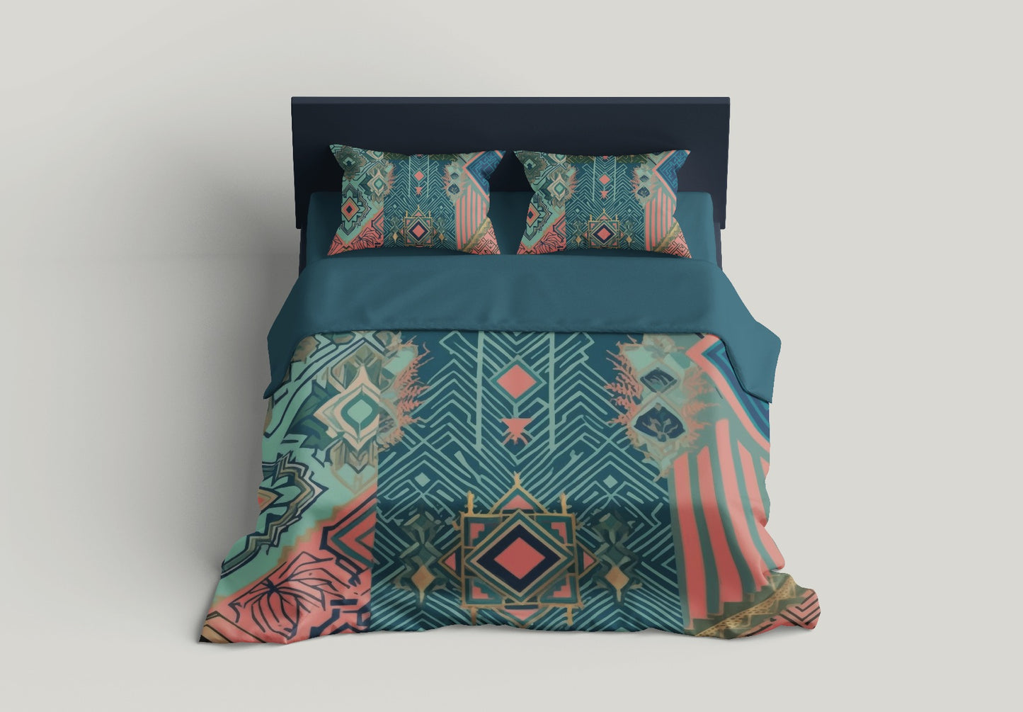 Modern Geometry Throw Pattern