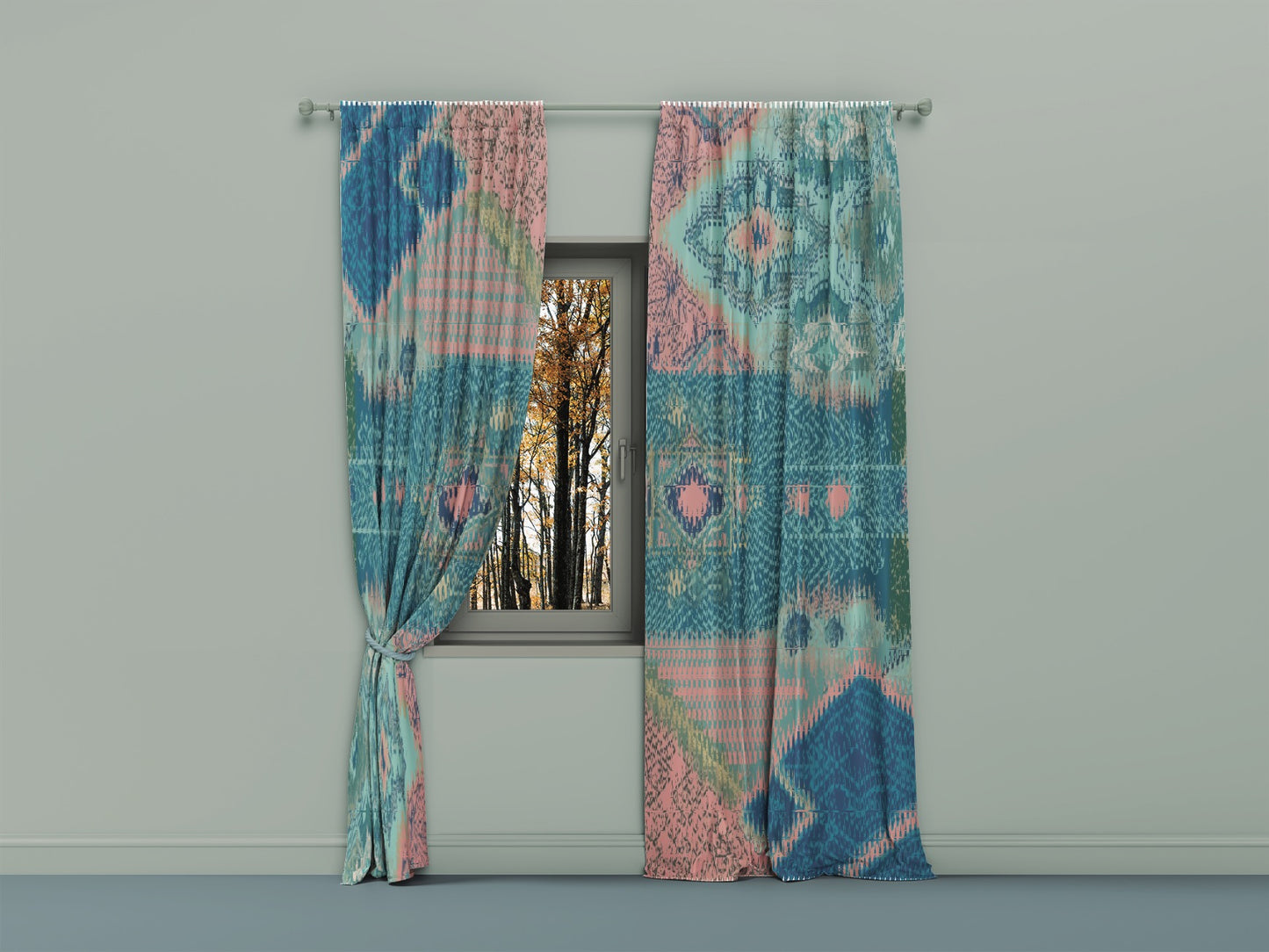 Modern Geometry Throw Pattern