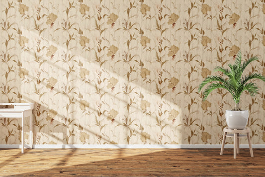 Vintage Botanical Elegance Subtle Floral pattern