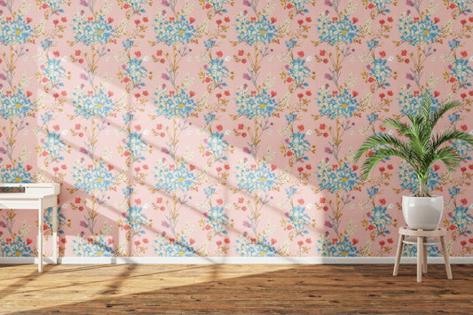 Pastel Spring Floral Pattern