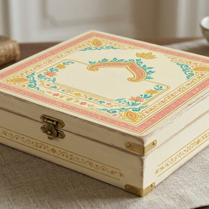 Royal Mughal Wedding Card Frame