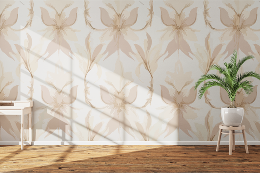 Elegant Floral Fabric Sample