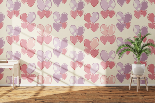 Pastel Heart Pattern