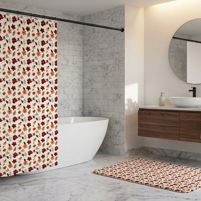 Autumn Bloom Mini Floral Seamless Pattern