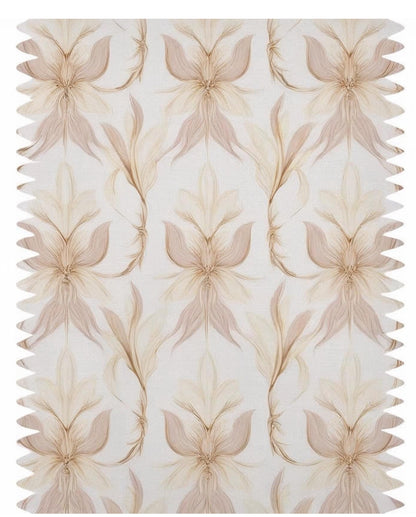 Elegant Floral Fabric Sample