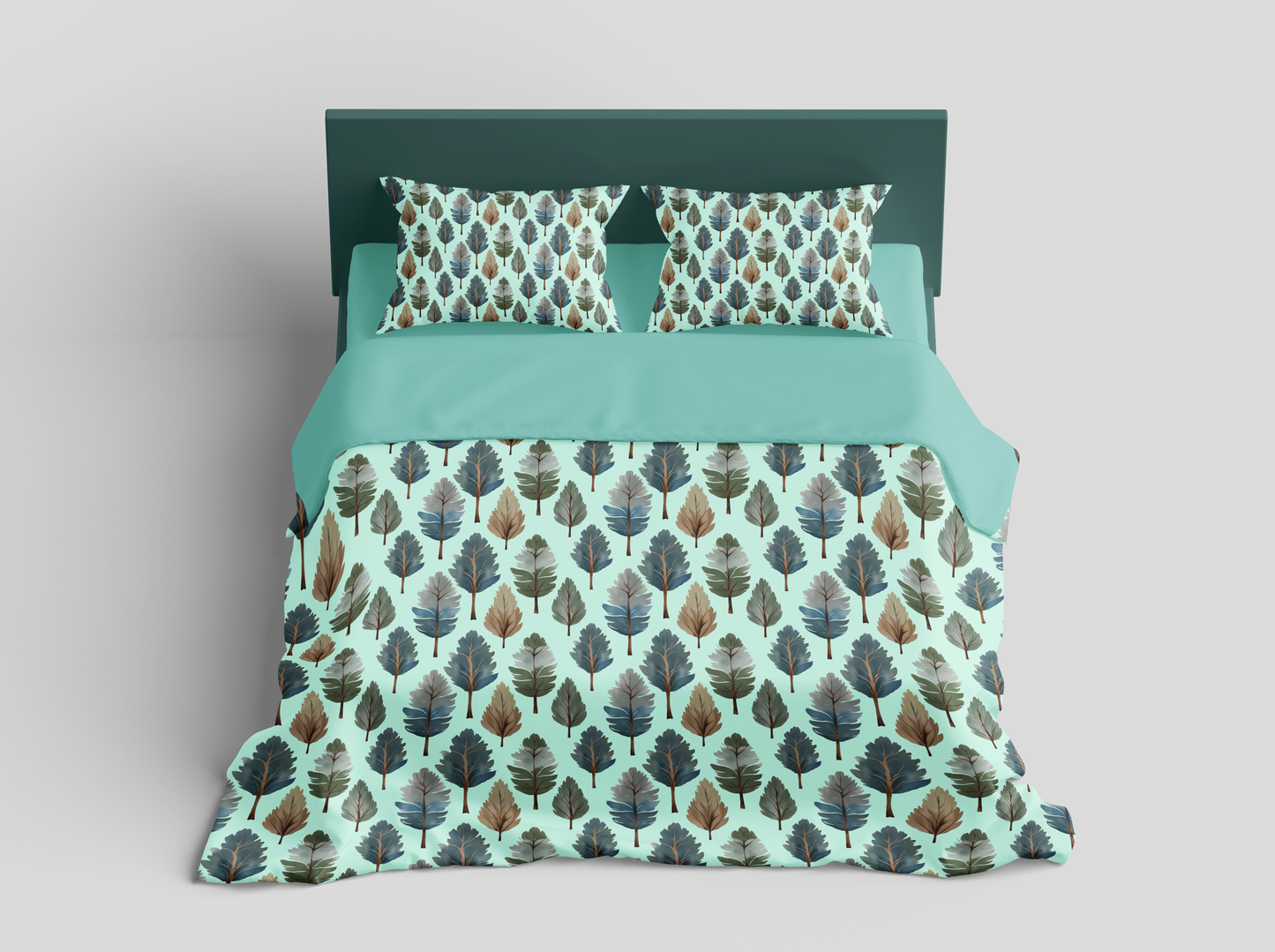 Modern Leaf Harmony: Nature-Inspired Pattern