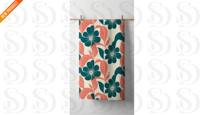 Bold Floral Pattern Fabric