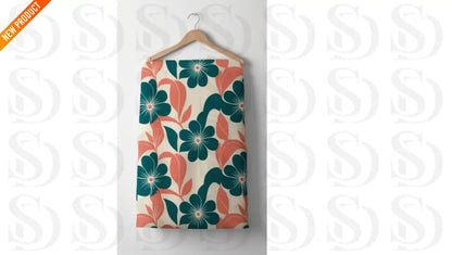 Bold Floral Pattern Fabric