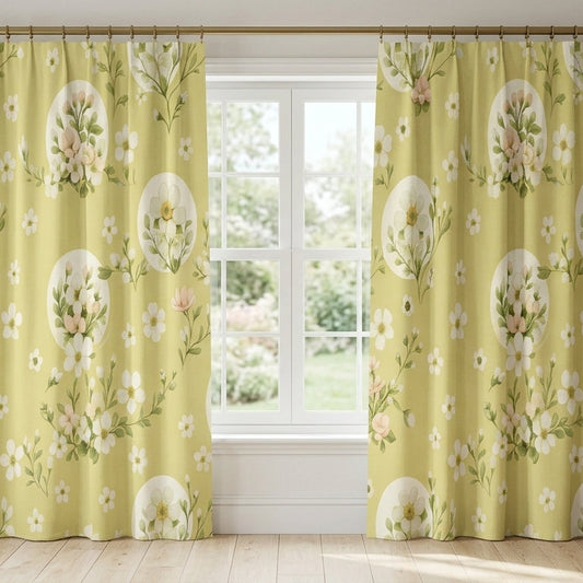 Soft Meadow Blooms Seamless Floral Pattern