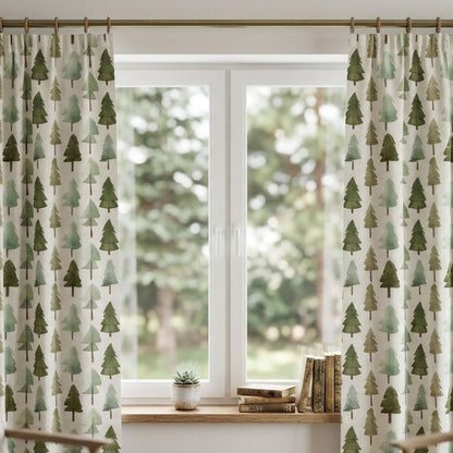 Whimsical Pine Grove Pattern