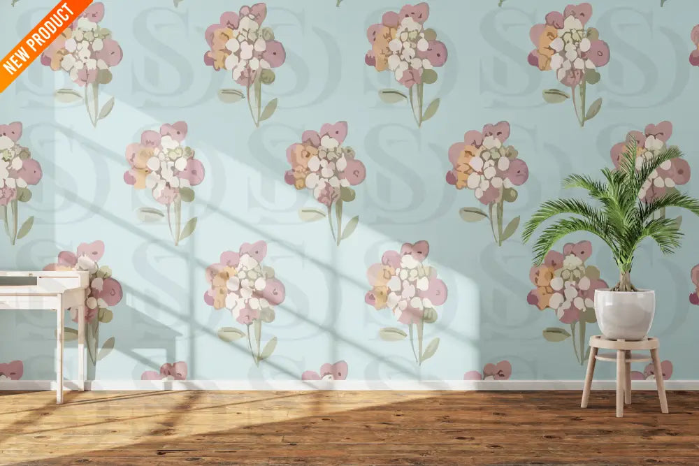 Delicate Floral Pattern Digital design