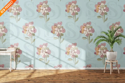 Delicate Floral Pattern Digital design