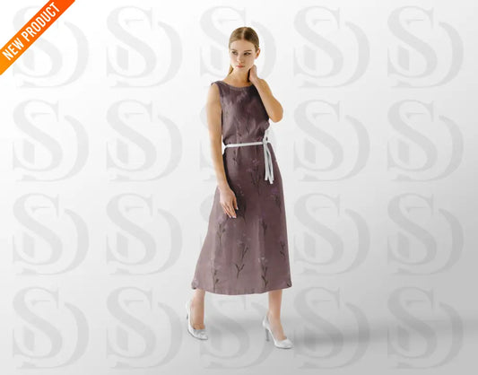 Delicate Lavender Wildflower Pattern Digital design