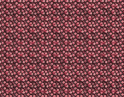 Elegant pink floral seamless pattern on burgundy background