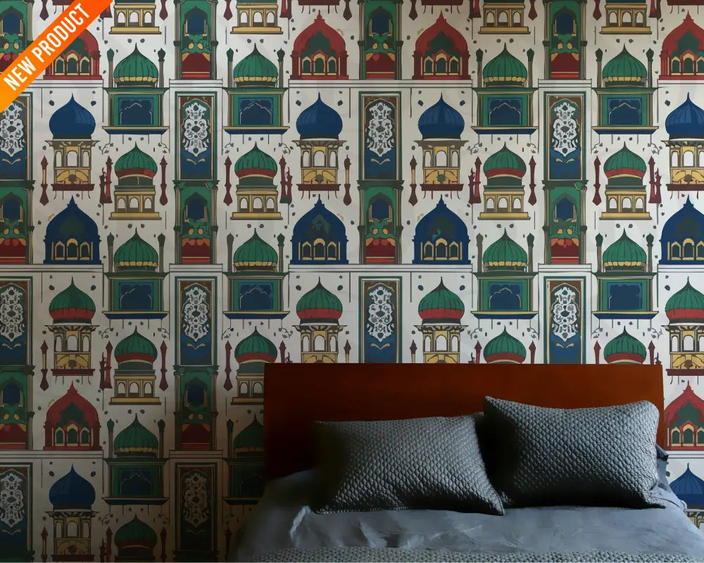 Exquisite Arabian Heritage Digital Paper Seamless Pattern