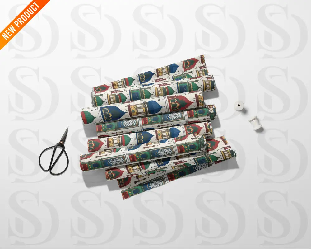 Exquisite Arabian Heritage Digital Paper Seamless Pattern