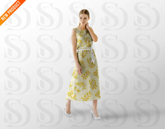 Golden Leaf Harmony Digital design