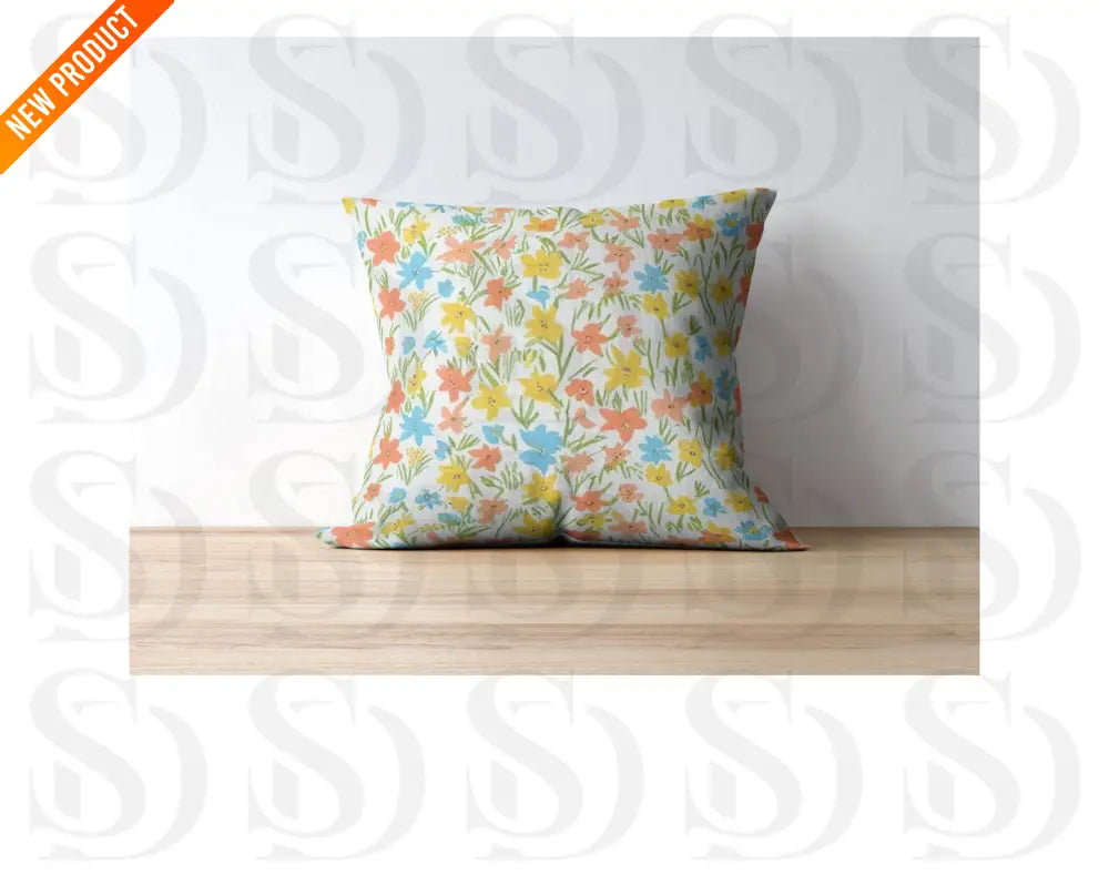 Happy summer flower Fabric