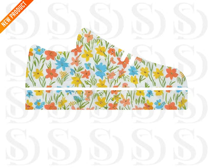 Happy summer flower Fabric