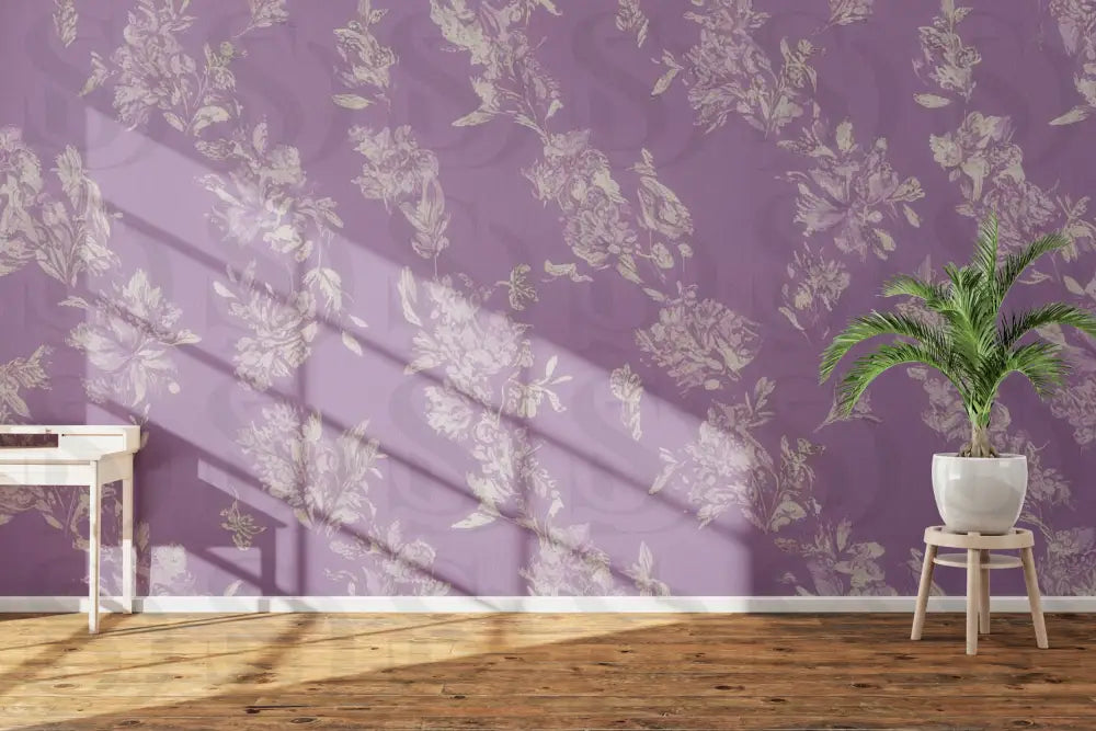 Lavender Blossom Elegance Fabric