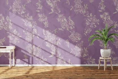 Lavender Blossom Elegance Fabric