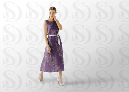 Lavender Blossom Elegance Fabric