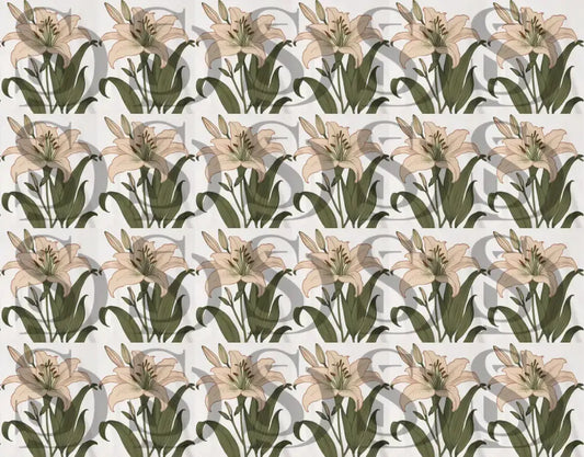 Luxe botanical leaf seamless pattern in dark green and gold tones