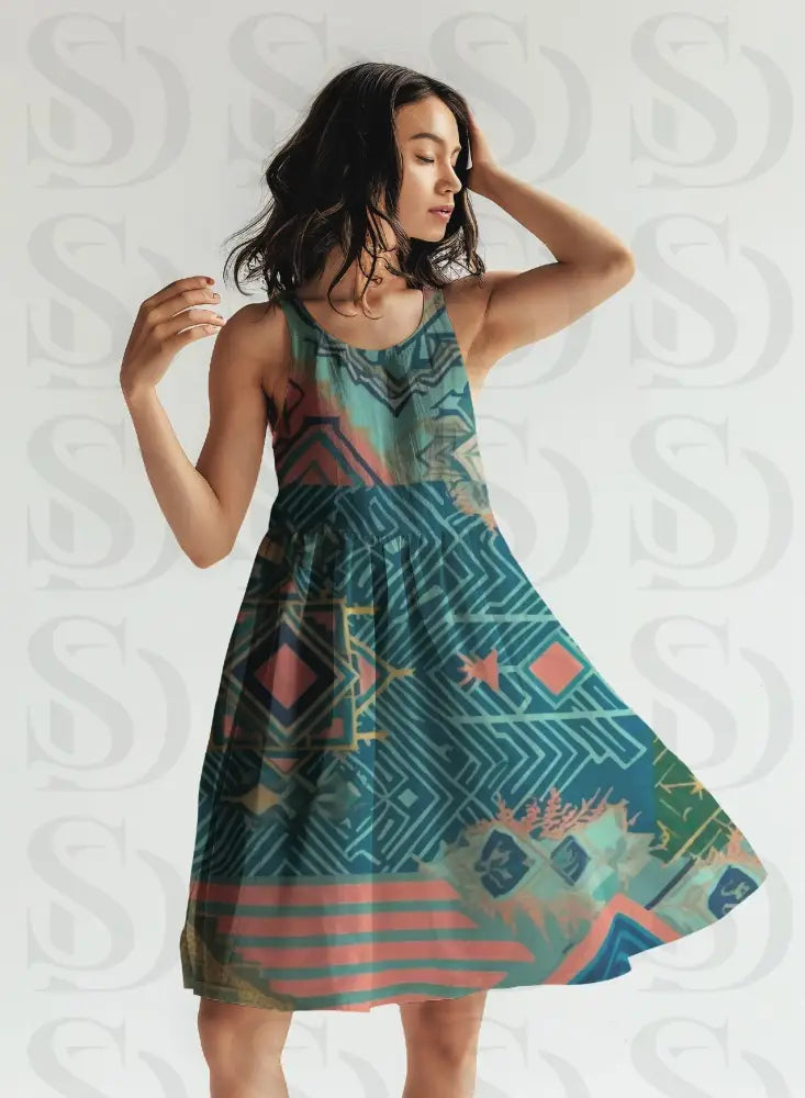 Modern Geometry Throw Pattern Fabric