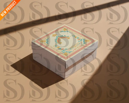 Royal Mughal Wedding Card Frame Digital Artwork