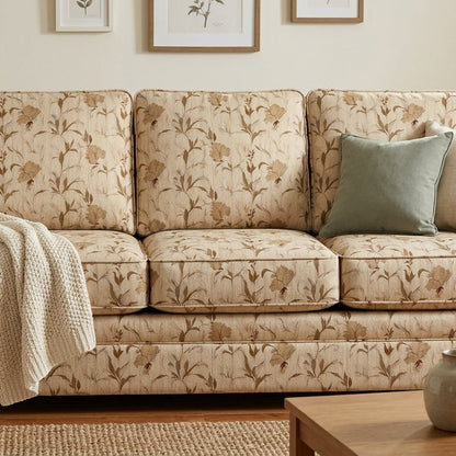 Vintage Botanical Elegance Subtle Floral Seamless Pattern Design