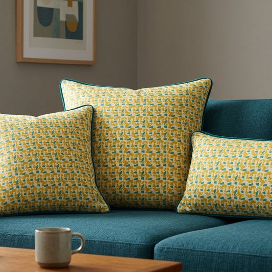 Vibrant Geometric Harmony Seamless Pattern