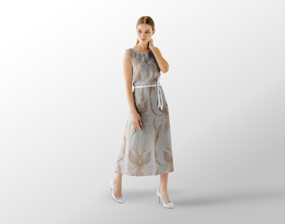 Elegant Floral Fabric Sample