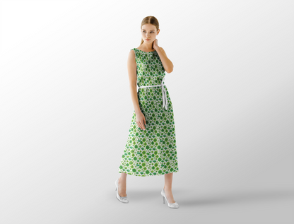 Green Botanical Floral Pattern