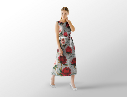 Enchanted Peony Garden: Elegant Floral Pattern