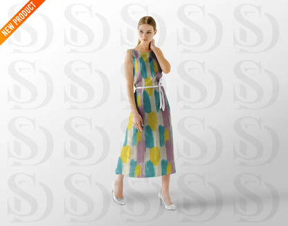 Summer Pastel Pattern Fabric