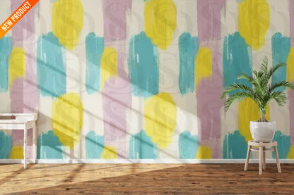 Summer Pastel Pattern Fabric