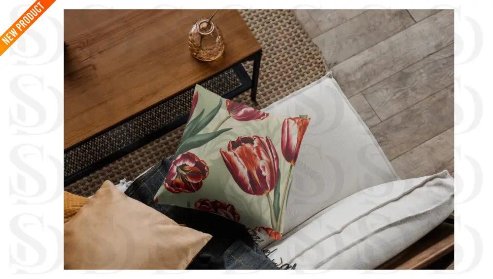 Timeless Tulip Elegance Fabric