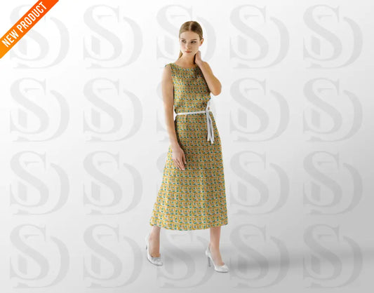 Vibrant Geometric Harmony Digital Desing