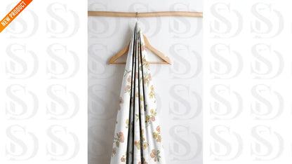 Vintage Blossom Pattern Fabric