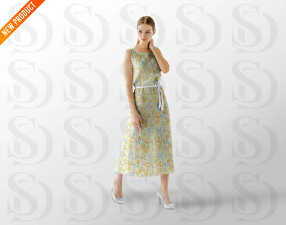 Wildflower Meadow Pattern Fabric