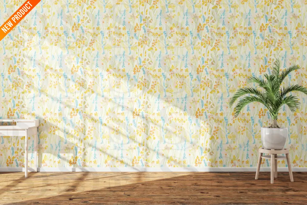 Wildflower Meadow Pattern Fabric